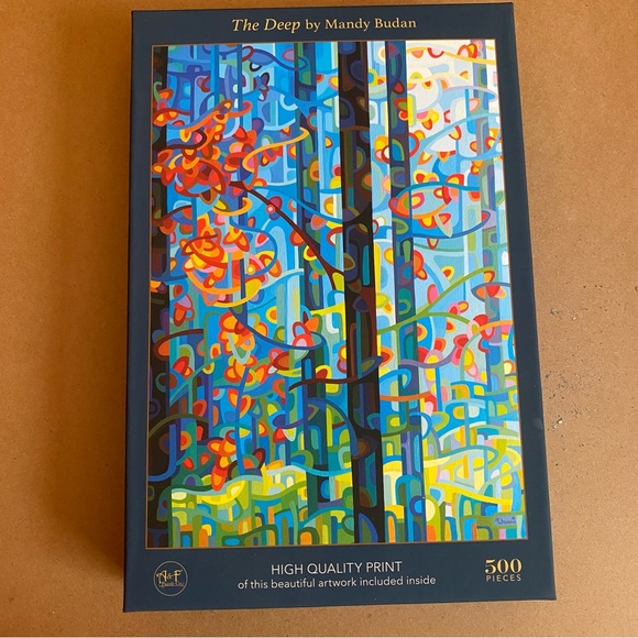 Art & Fable 500 Piece Puzzle- “The Deep” - Picture 1 of 3